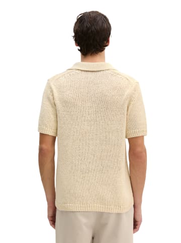 Marc O'Polo Kurzarm-Pullover regular in Chalky Sand