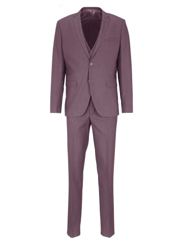 Steffen Klein Anzug Slim-Fit in wine