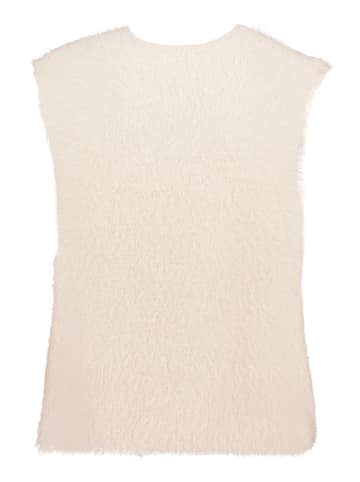 Betty Barclay Strickweste mit Effektgarn in beige
