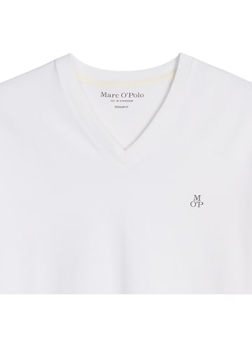 Marc O'Polo T-Shirt 1er Pack in Weiß