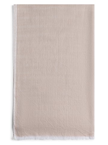 Nils Sundström Schal in beige weiß - 0002