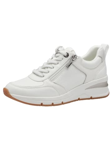 Tamaris Sneaker in WHITE/SILVER