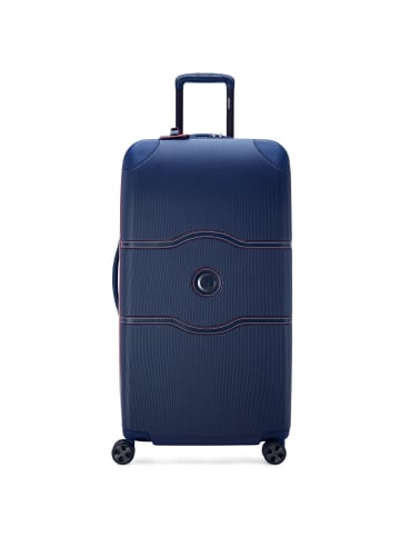 Delsey Chatelet Air 2.0 4-Rollen Trolley 80 cm in blau