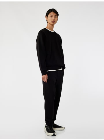 KOTON SWEAT BOTTOMS in Schwarz