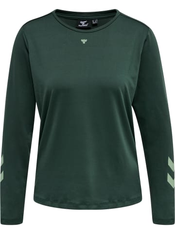 Hummel Hummel T-Shirt Hmltaylor Training Damen Dehnbarem in DARKEST SPRUCE