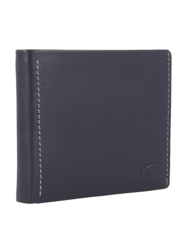 Braun Büffel Henry Geldbörse Leder 11 cm in navy