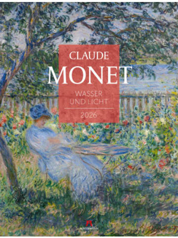 Ackermann Kunstverlag Kalender - Claude Monet Kalender 2026 | Wasser und Licht
