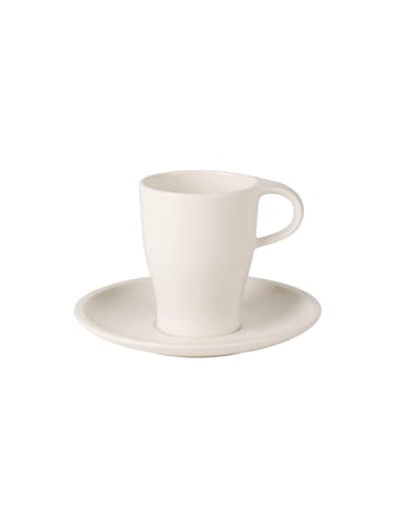 Villeroy & Boch Kaffeetasse mit Untertasse 2tlg. Coffee Passion in weiß