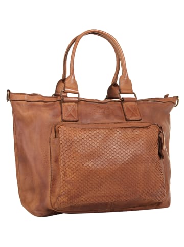 Samantha Look Shopper echt Leder in braun
