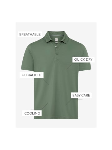 BRAX Polo in Thyme