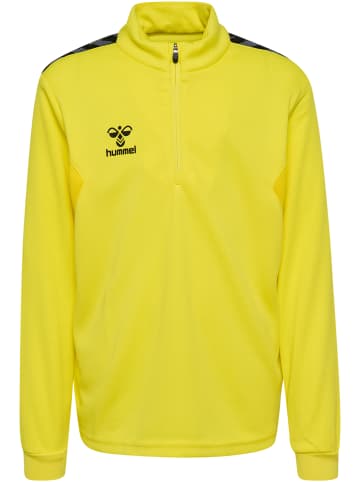 Hummel Hummel Halbreißverschluss Sweatshirt Hmlauthentic Fußball Kinder in BLAZING YELLOW