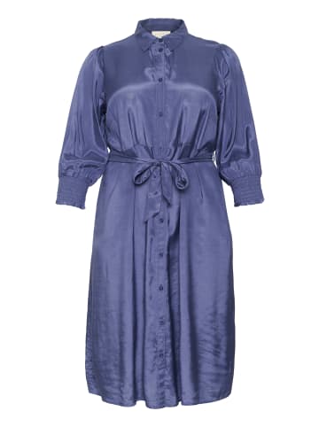 KAFFE curve Kleid KCemina in Blue Indigo
