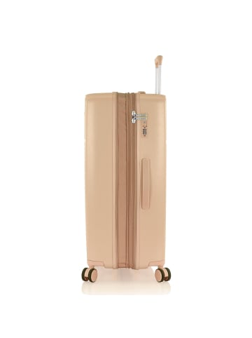 Heys Pastel 4 Rollen Trolley L 76 cm mit Dehnfalte in nude