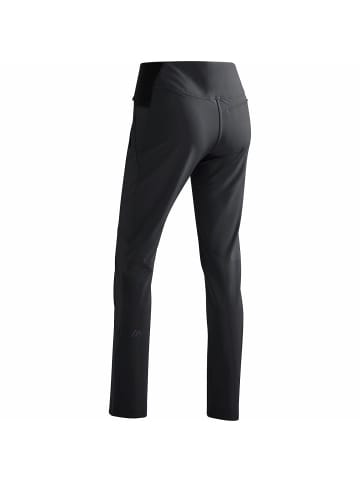 Maier Sports Outdoorhose Latit Slim Vario in Schwarz