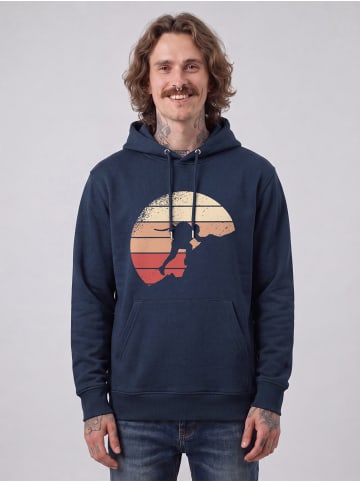 wat? Apparel Sweatshirt Mountain Climbing in Dunkelblau