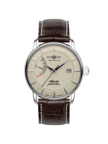 Zeppelin Automatikuhr Atlantic Automatik Power Reserve 8462 in beige
