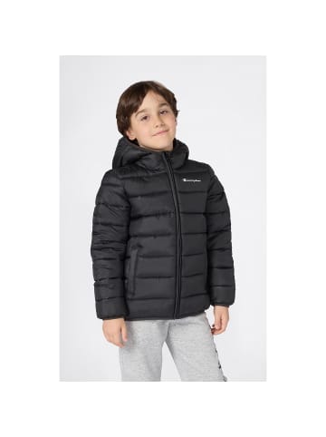 Champion Jacke Hooded Jacket in Schwarz