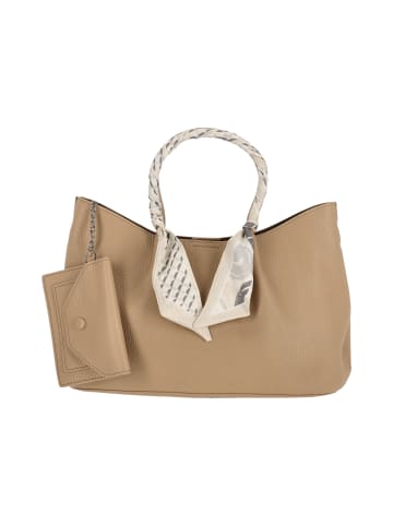 Usha Women Tote Bag in Beige