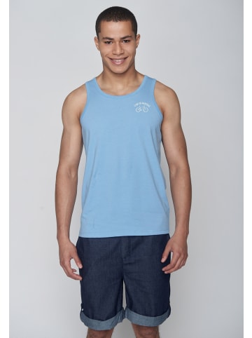 GreenBomb Tanktop Bike Leave Small in Schieferblau