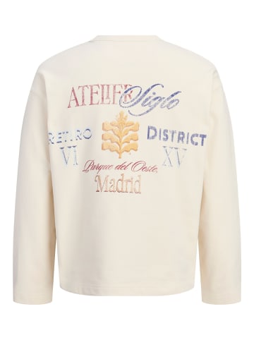 Jack & Jones Sweatshirt in Antique White