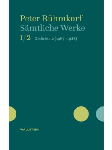 Wallstein Buch - Sämtliche Werke