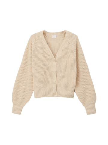 s.Oliver Strickjacke langarm in Beige