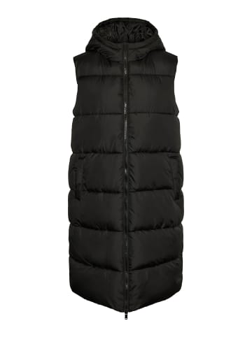 Pieces Weste in Black