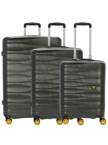 Roncato Stellar - 4-Rollen-Trolley-Set 3 tlg. in anthrazit