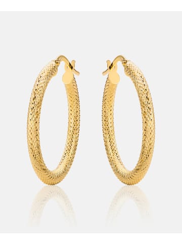 Diamant L'éternel Ohrringe aus 585 Gelbgold