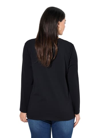 Ulla Popken Shirt in schwarz