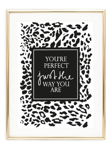 Tales by Jen Poster / Kunstdruck "You're perfect, just the way you are" I Ohne Rahmen