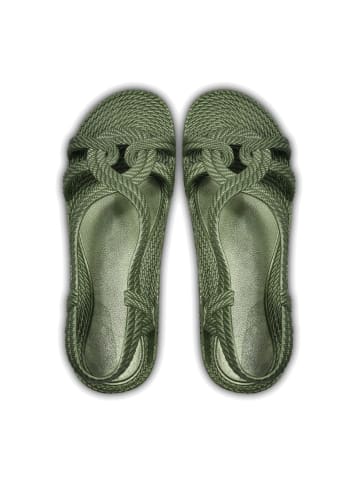 Brasileras Sandalen "Esmirna" in Militärgrün