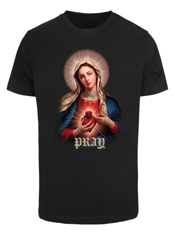 Mister Tee Mister Tee Herren Praying Mary Tee in black
