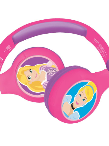 LEXIBOOK® Disney Prinzessinnen 2-in-1 BT & Kabel-Kopfhörer
