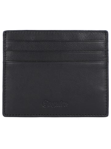 Esquire Oslo Kreditkartenetui RFID Leder 10 cm in schwarz