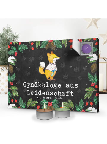 Mr. & Mrs. Panda adventskalender duftkerzen Gynäkologe Leidensch... in Kreidetafel