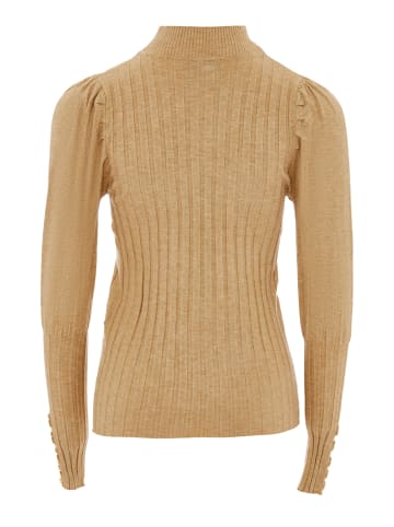 caspio Strickpullover in Beige