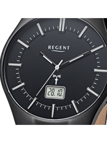 Regent Funkuhr Regent Funkuhren schwarz mittel (ca. 39mm)