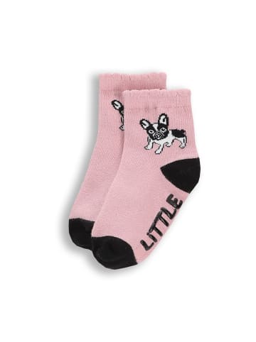 Coccodrillo Socken in gedämpftes Rosa