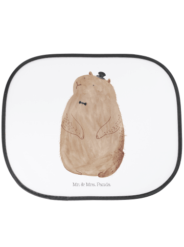 Mr. & Mrs. Panda autofenster sonnenschutz Murmeltier ohne Spruch in Weiß