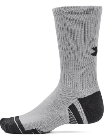 Under Armour Socke "UA Performance Tech 3Pk Crew" in Grau