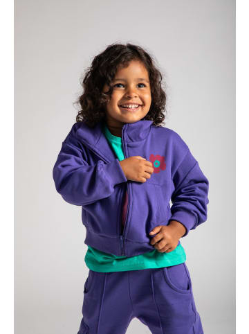 MOKIDA Reißverschlussjacke in violett