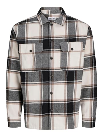 JACK & JONES PLUS Overshirt in Crockery