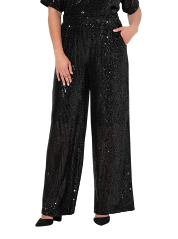 Ulla Popken Schlupfhose in schwarz