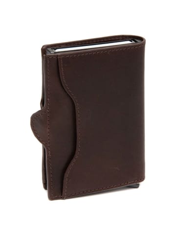 The Chesterfield Brand Francis - Kreditkartenetui 6cc 10 cm RFID (black) in braun