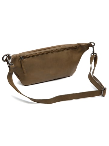 The Chesterfield Brand C23.1025 Kruger Waist Bag Washed Waxed Leder in olivgreen