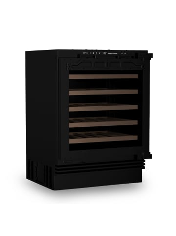 Les Petits Champs Weinkühlschrank 48 Flaschen CAVINTG48 Schwarz Energieklasse F