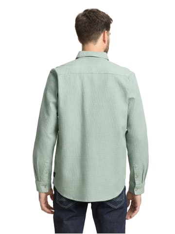 Tom Tailor Hemd LIGHT STRUCTURED SHIRT in Grün