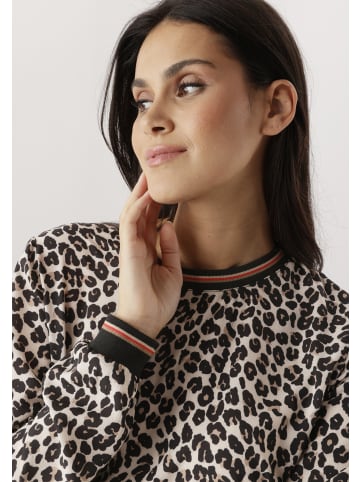 Aniston SELECTED Shirtbluse in camel-beige-schwarz