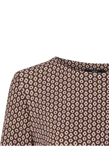 Zero  Blusenshirt in braun pink - 0001